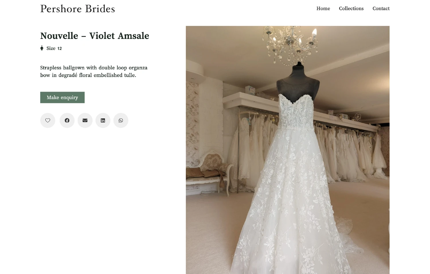 pershore wedding dress shop web design tewkesbury 1